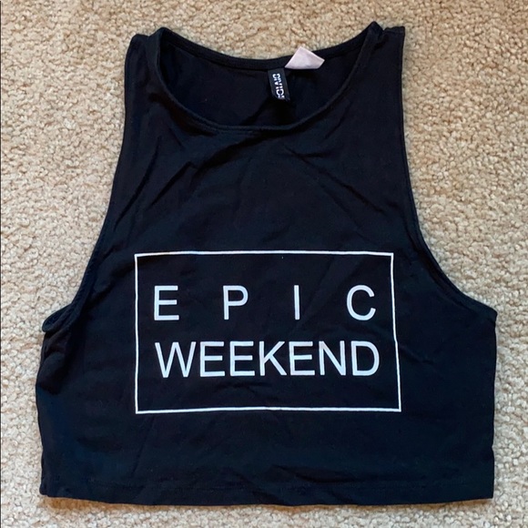 Divided Tops - Epic weekend Crop top